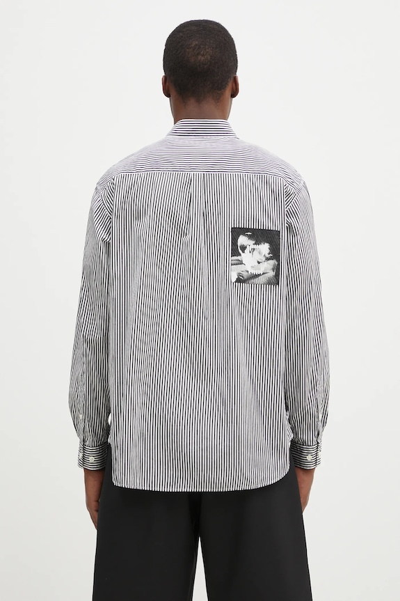 Clothing Undercover cotton shirt Shirt UP1E4406.2 black