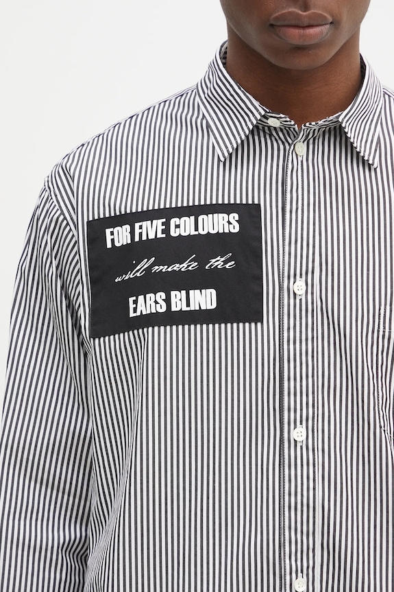 Undercover cotton shirt Shirt black UP1E4406.2