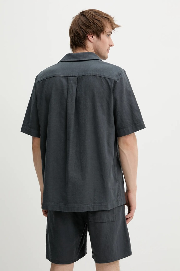 Oblačila Bombažna srajca Won Hundred 3560.14234 siva