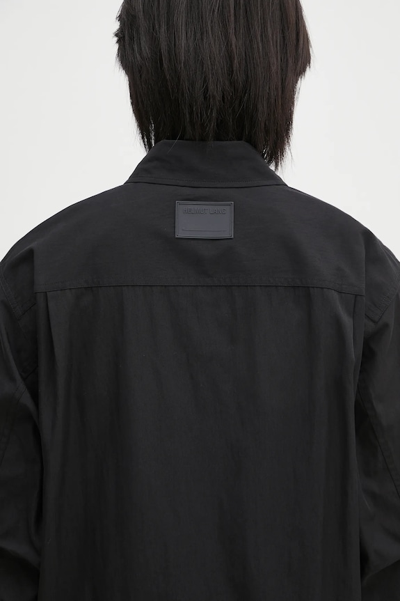 Košeľa Helmut Lang Uniform Shirt.Light čierna O09HM507