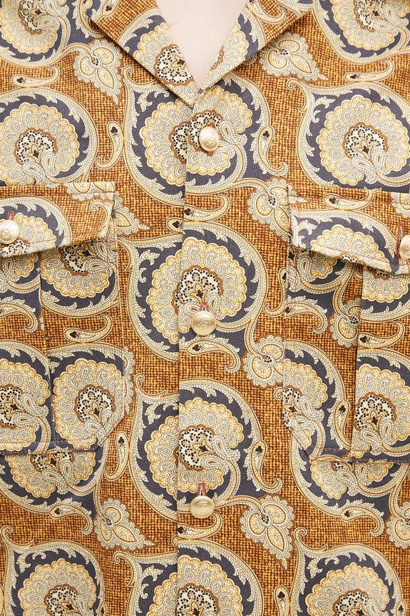 Памучна риза Drôle de Monsieur La Chemise Paisley кафяв G.SH203.CO189.MS