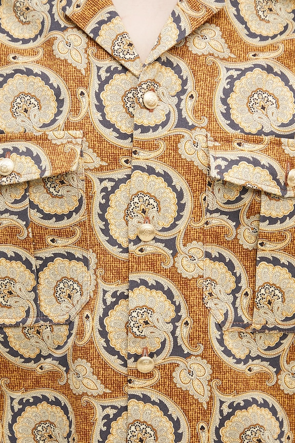 Памучна риза Drôle de Monsieur La Chemise Paisley кафяв G.SH203.CO189.MS