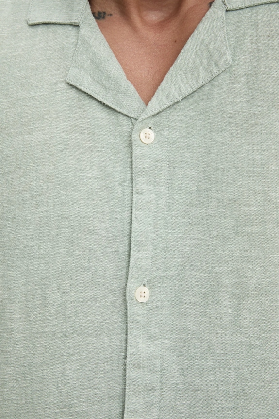 Hollister Co. camicia di lino KI325.5096.300 verde
