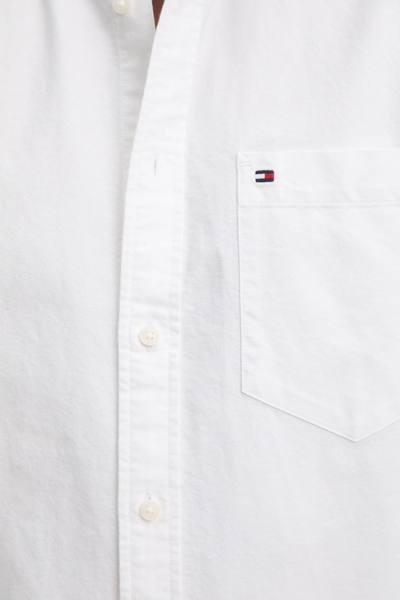 Bavlněná košile Tommy Hilfiger MW0MW36272 bílá