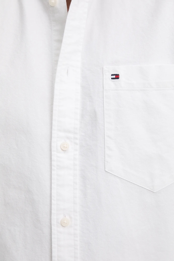 Bavlněná košile Tommy Hilfiger MW0MW36272 bílá