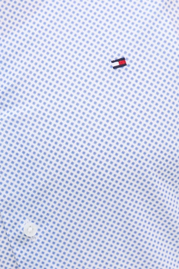 Tommy Hilfiger koszula bawełniana MW0MW38960 niebieski