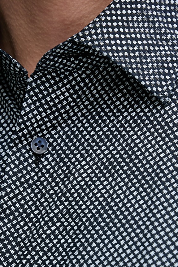 Pamučna košulja Tommy Hilfiger MW0MW38960 mornarsko plava