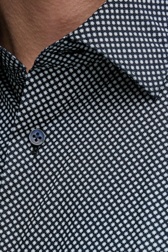 Pamučna košulja Tommy Hilfiger MW0MW38960 mornarsko plava