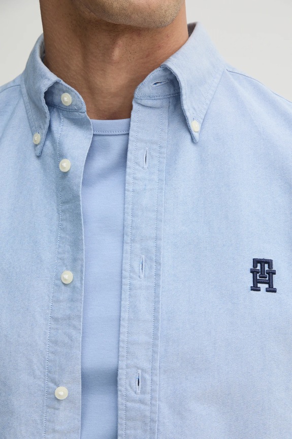 Košeľa Tommy Hilfiger MW0MW39235 modrá