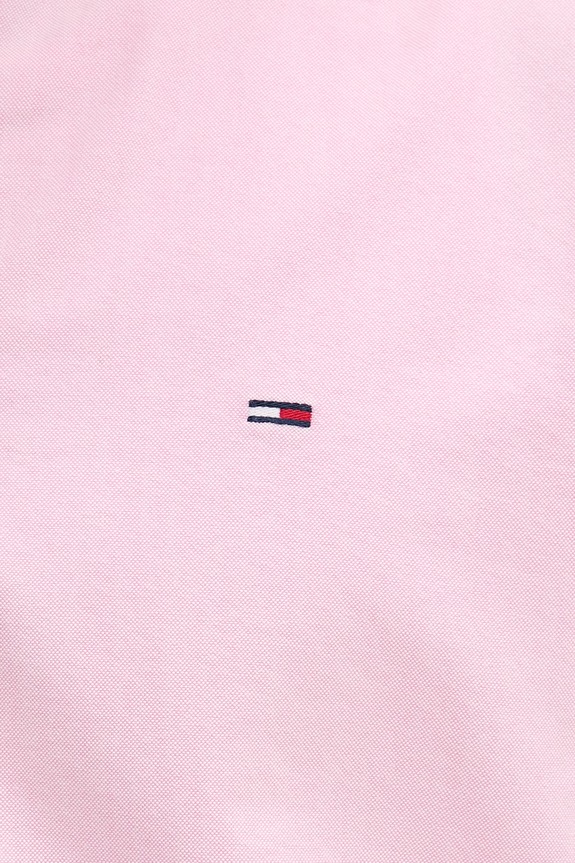 Tommy Jeans cămașă pentru bărbați din bumbac DM0DM21298 roz