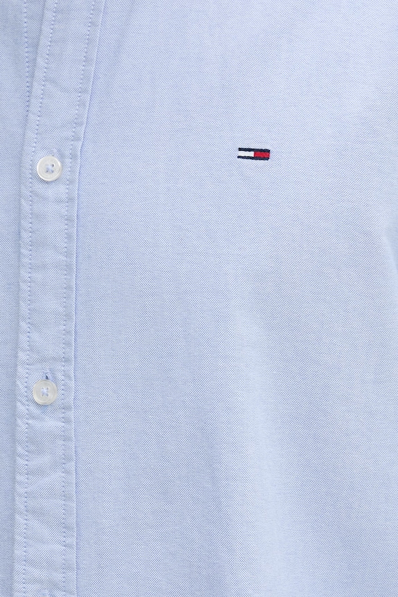 Tommy Jeans cămașă pentru bărbați din bumbac DM0DM21298 albastru