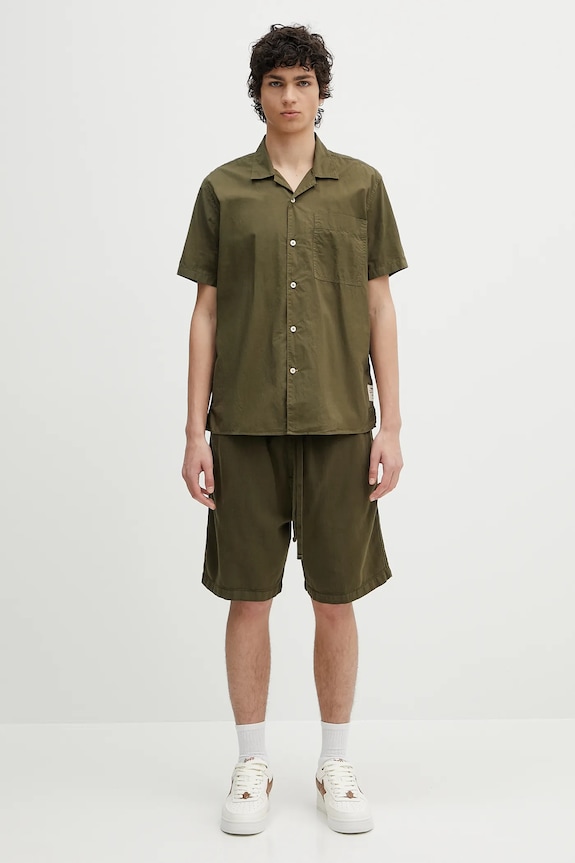 Bavlněná košile Barbour Barbour Holywell Poplin S/S Relaxed Fit Shirt MSH5603