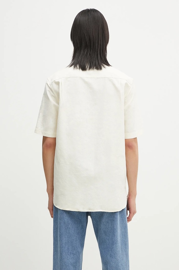 Clothing Fred Perry cotton shirt M8730.F79 beige