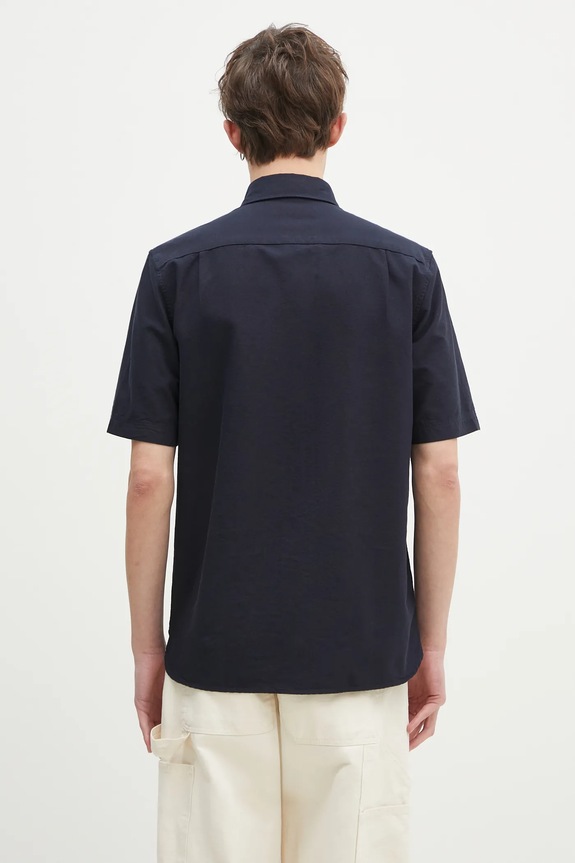 Clothing Fred Perry cotton shirt M8730.608 navy