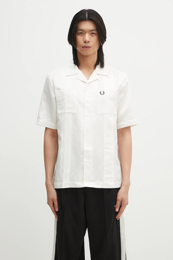 Fred Perry shirt plain beige M9822.129