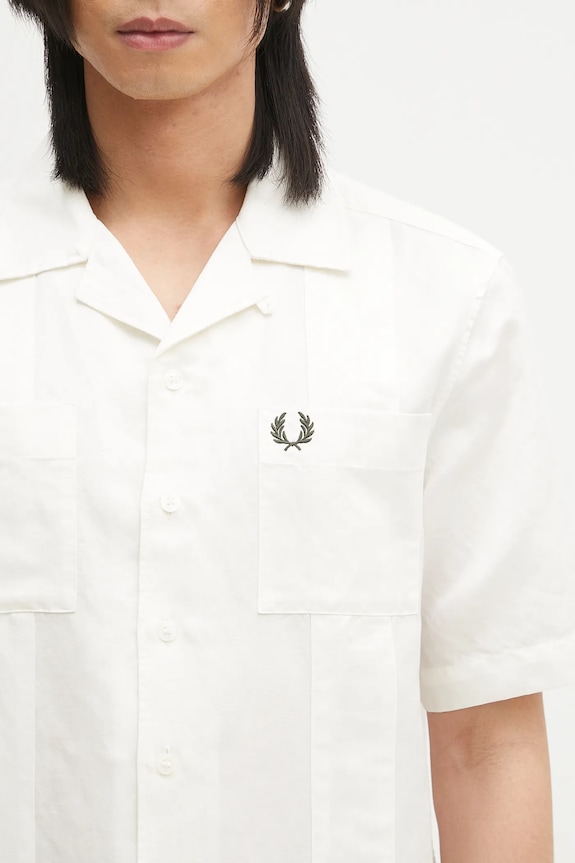 Fred Perry shirt beige M9822.129
