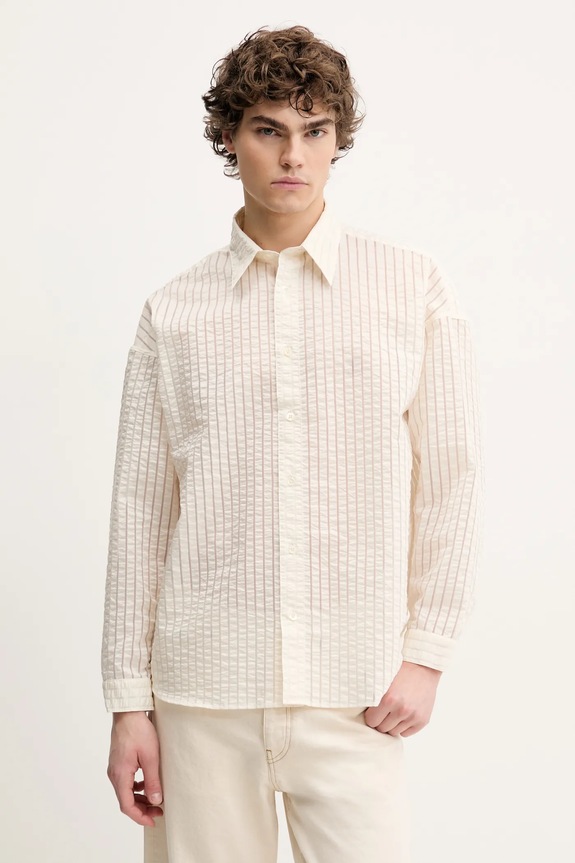 Sunflower camicia semplice beige 1240.SFR