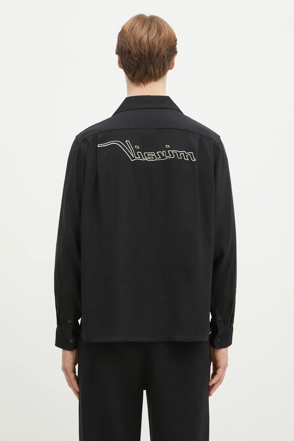 Ρούχα Πουκάμισο Visvim Keesey Sp Shirt L/S 125105011015 μαύρο