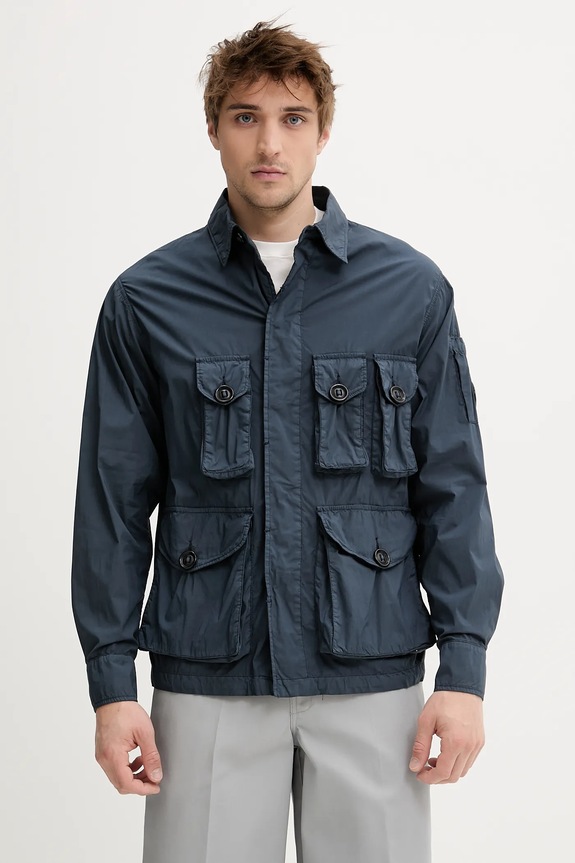 C.P. Company giacca foderato blu navy 18CMOS018A006439G