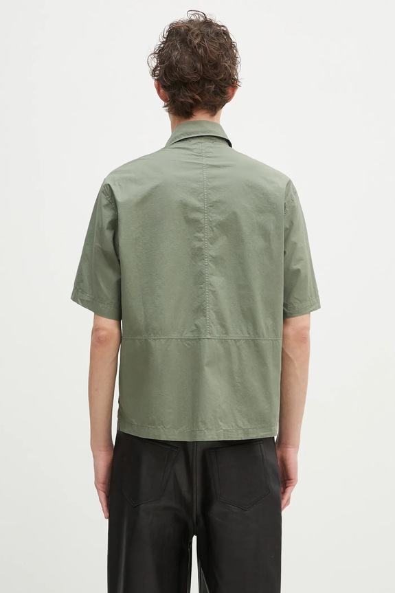 Дрехи Памучна риза C.P. Company 18CMSH236A005328G зелен