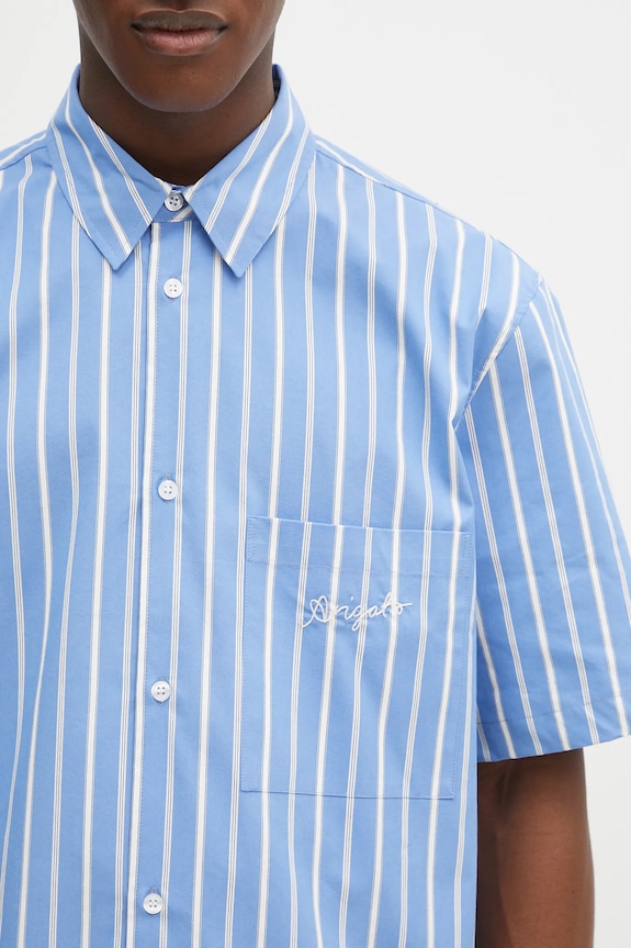 Axel Arigato camicia Daily Shirt blu A2902002