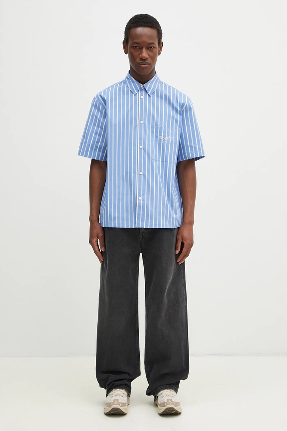Axel Arigato camicia Daily Shirt A2902002 blu