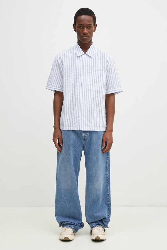 Бавовняна сорочка Axel Arigato Lido Striped Shirt A2908001