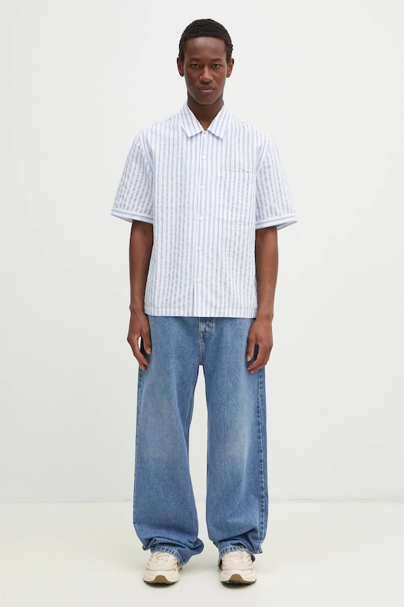 Бавовняна сорочка Axel Arigato Lido Striped Shirt A2908001