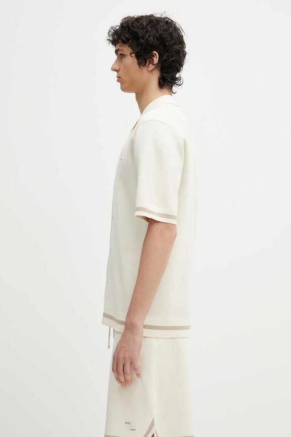 Filling Pieces camicia Classic 91222209936 beige SS25