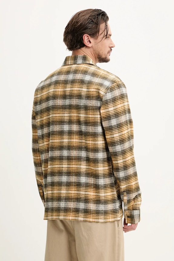 Ρούχα Βαμβακερό πουκάμισο Dickies DK0A8653K411 κίτρινο