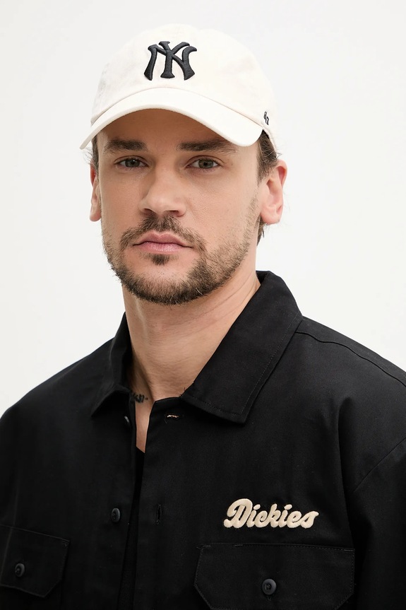 Bavlněná košile Dickies černá DK0A4Z7PBLK1