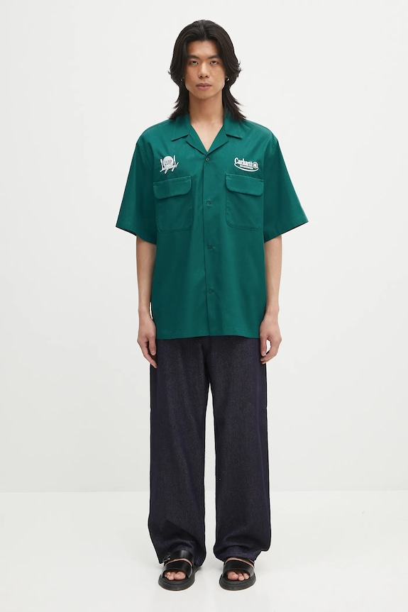 Carhartt WIP shirt S/S Deli Shirt I034738.2SGXX
