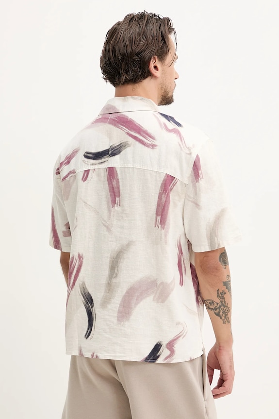 Abbigliamento Hollister Co. camicia di lino KI325.5060.107 beige