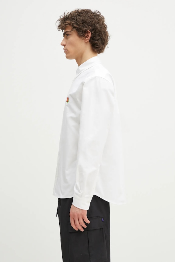 Kenzo cotton shirt FF55CH4109LO.01 white SS25
