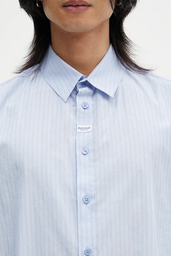 Martine Rose cotton shirt Classic blue 401WS15509