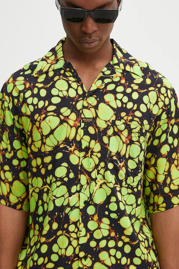 Martine Rose camicia Hawaiian verde 404WS24416