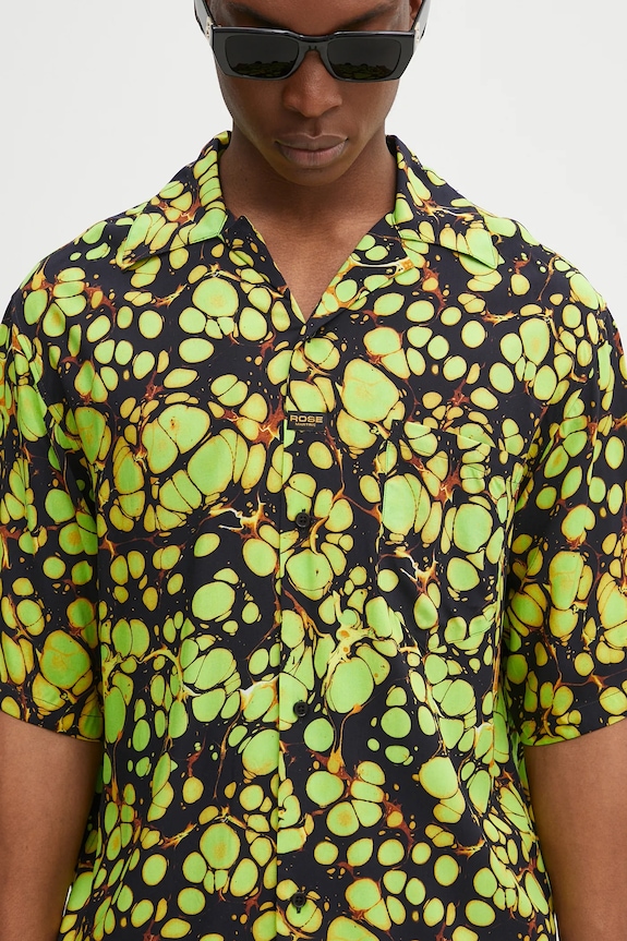 Martine Rose camicia Hawaiian verde 404WS24416