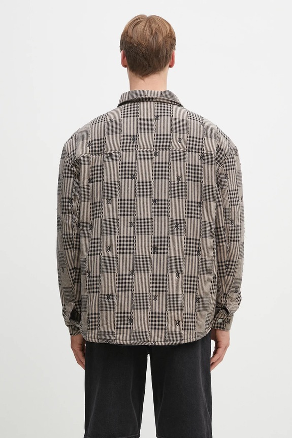 Одяг Куртка Daily Paper Quilted Shield Ls Shirt 2511020 бежевий