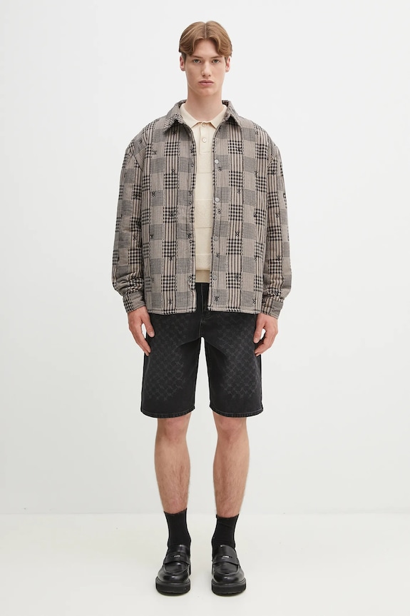 Daily Paper kurtka Quilted Shield Ls Shirt 2511020