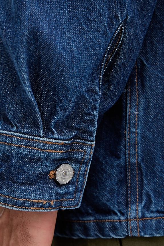 Lacoste camicia di jeans CH9222 blu navy