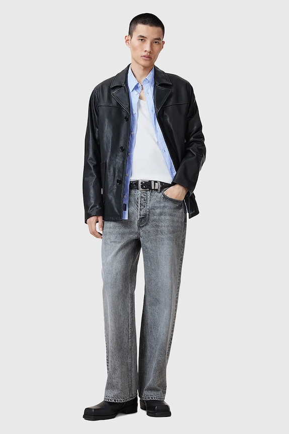 Bavlnená košeľa AllSaints MARCEL M042SC