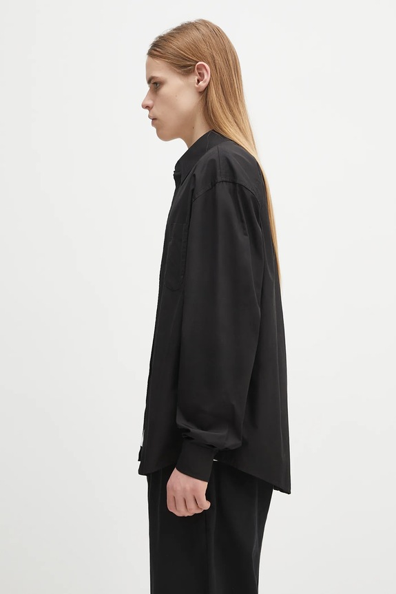 Our Legacy cotton shirt Beyond Bd M2252BBE black SS25