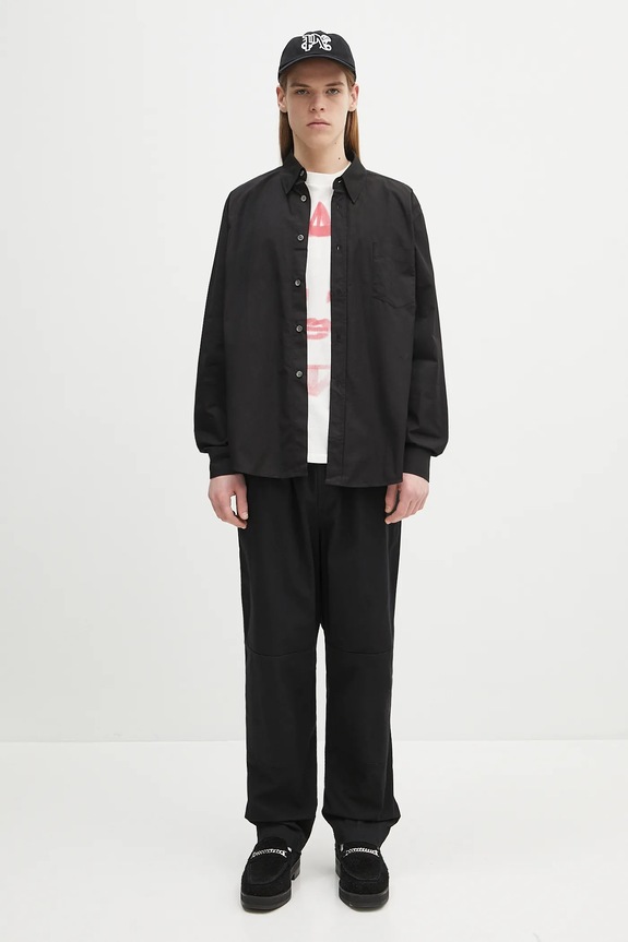 Our Legacy cotton shirt Beyond Bd M2252BBE black