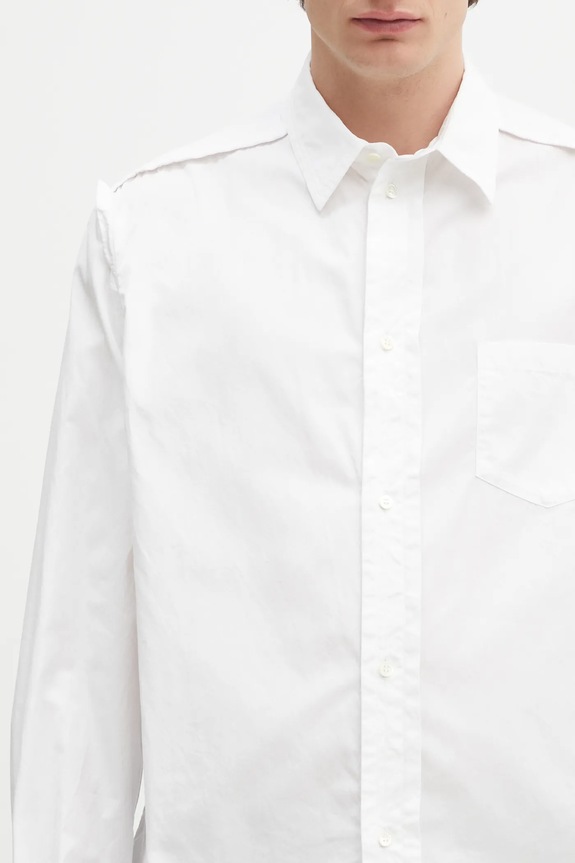 Хлопковая рубашка Undercover Shirt/blouse белый UP1E4410