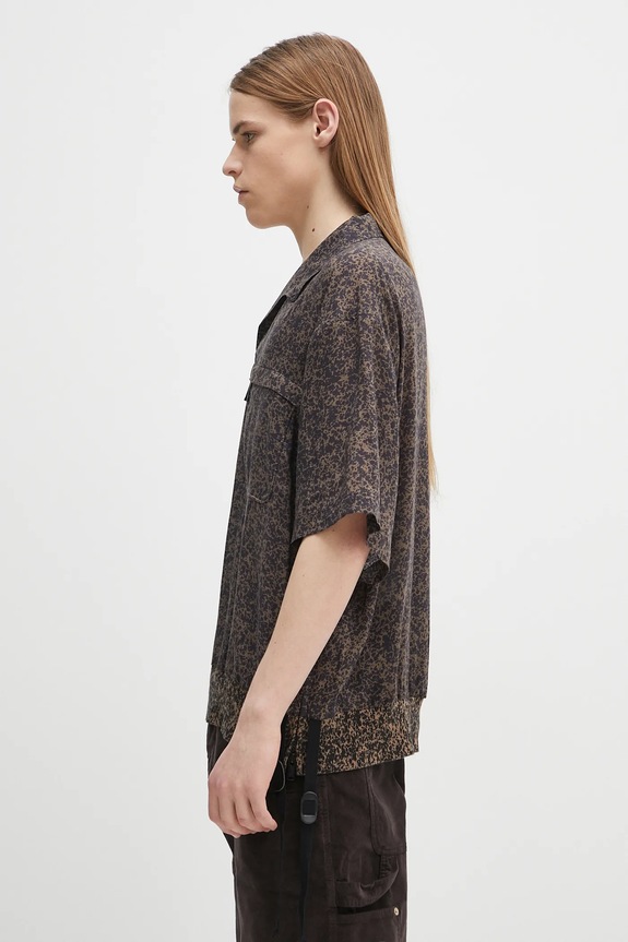 Shirt/blouse UC1E4405 καφέ SS25