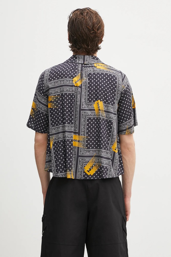 Дрехи Риза Undercover Shirt/blouse UP1E1406 тъмносин