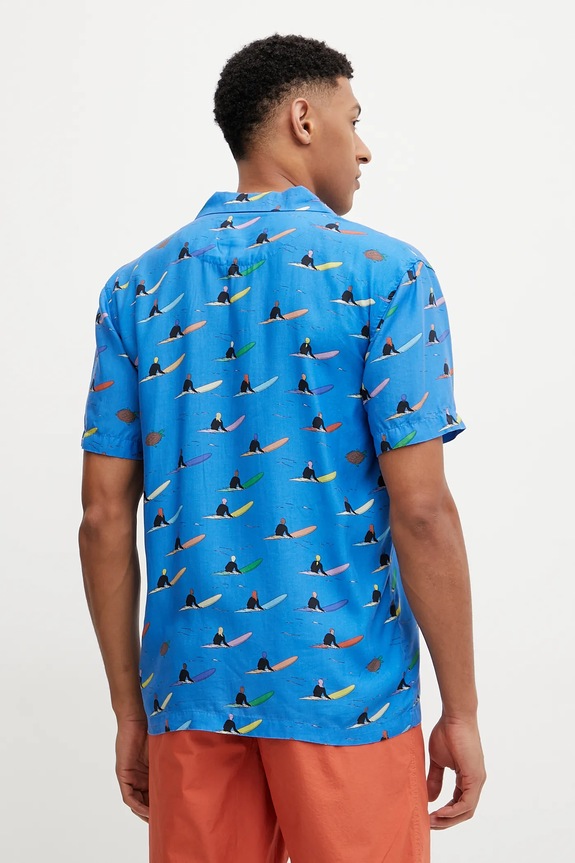 Oblačila Srajca Picture SB Mareeba MTS1276 modra