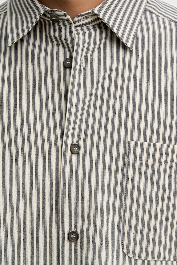 Bavlnená košeľa A.P.C. Surchemise Malo COHGG.H32023 béžová