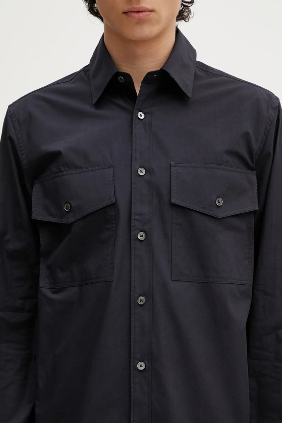 Paul Smith koszula bawełniana granatowy M1R.389Z.P02630
