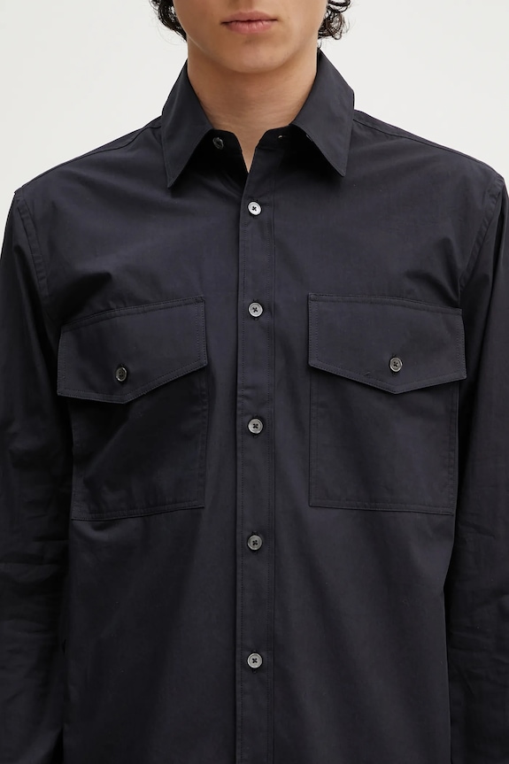 Paul Smith koszula bawełniana granatowy M1R.389Z.P02630
